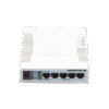 RouterBoard, 5 Puertos Gigabit Ethernet, 1 Puerto USB, WiFi 2.4 GHz 802.11b/g/n, Antena de 2.5 dbi hasta 1W de potencia