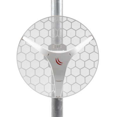 (LHG HP5) Cliente de Alta Potencia en 5GHz 802.11 a/n con Antena de Rejilla de 24.5dBi
