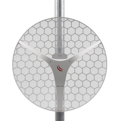 (LHG XL HP5) Cliente y PtP de Alta Potencia, Antena de Rejilla Mejorada de 27 dBi en 5GHz 802.11 a/n
