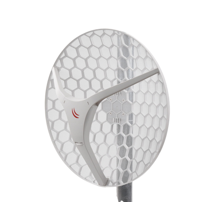 (LHG XL HP5) Cliente y PtP de Alta Potencia, Antena de Rejilla Mejorada de 27 dBi en 5GHz 802.11 a/n