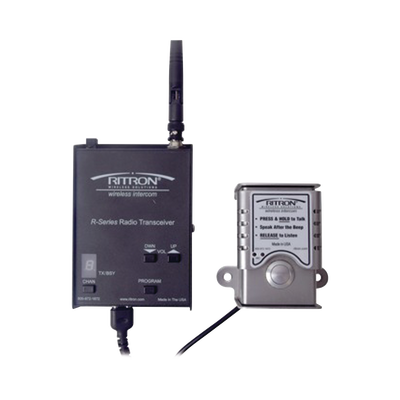 DOORCOM Portero Inalámbrico, Hasta 2 KM, UHF 450-470 Mhz