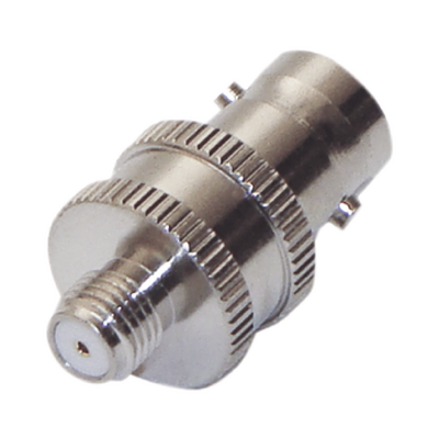 Adaptador en Línea de Conector BNC Hembra a SMA Hembra Corto / Celulares Motorola, Níquel/ Oro/ Teflón. Adaptador en Línea de Conector BNC Hembra a SMA Hembra Corto / Celulares Motorola, Níquel/ Oro/ Teflón.