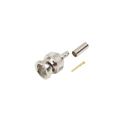 Conector BNC Macho para Mini Coaxial 1164A, 8212 (Video Vigilancia).