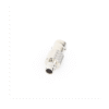 Conector BNC Hembra de 75 Ohm, Anillo Plegable para Cable RG-6/U, Níquel/ Oro/ Teflón.