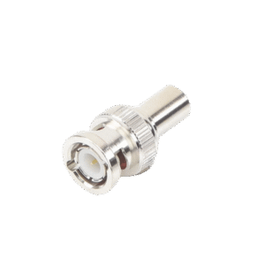 Carga Coaxial Terminal de 75 Ohm para CCTV, 1/2 Watt, en Conector BNC Macho, Níquel/ Oro/ Delrin. Carga Coaxial Terminal de 75 Ohm para CCTV, 1/2 Watt, en Conector BNC Macho, Níquel/ Oro/ Delrin.