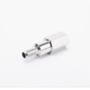Conector FME Macho de anillo plegable para cable RG-58/U, Niquel/ Oro/ Teflón.