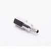 Conector FME Macho de anillo plegable para cable RG-58/U, Niquel/ Oro/ Teflón.