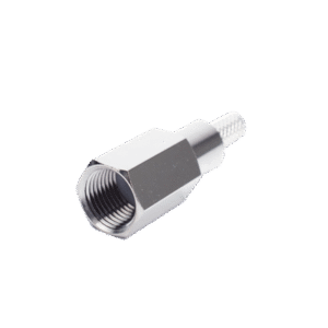 Conector FME Macho de anillo plegable para cable RG-58/U, Niquel/ Oro/ Teflón.