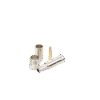 Conector FME Hembra de Anillo Plegable para Cable RG-58/U, Níquel/ Oro/ Teflón.