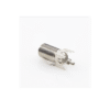 Conector F Hembra para PCB de Montaje Vertical, Níquel/ Estaño/ Polietileno. Conector F Hembra para PCB de Montaje Vertical, Níquel/ Estaño/ Polietileno.