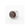 Conector N Macho, Anillo Plegable y Pin Cautivo para RG-8/X, 9258, LMR-240, Níquel/ Oro/ Teflón. Conector N Macho, Anillo Plegable y Pin Cautivo para RG-8/X, 9258, LMR-240, Níquel/ Oro/ Teflón.