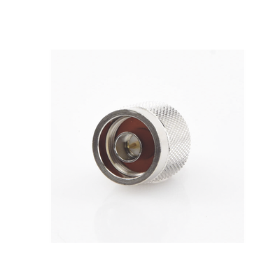 Conector N Macho, Anillo Plegable y Pin Cautivo para RG-8/X, 9258, LMR-240, Níquel/ Oro/ Teflón. Conector N Macho, Anillo Plegable y Pin Cautivo para RG-8/X, 9258, LMR-240, Níquel/ Oro/ Teflón.