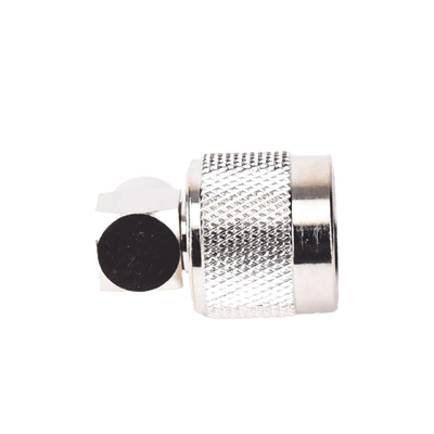 Conector N Macho en A/R de Anillo Plegable para Cables RG-58/U, RG-142/U, Niquel/ Oro/ Teflón. Conector N Macho en A/R de Anillo Plegable para Cables RG-58/U, RG-142/U, Niquel/ Oro/ Teflón.