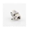 Conector N Macho en A/R de Anillo Plegable para Cables RG-8/X, LMR-240, Níquel/ Oro/ Teflón.