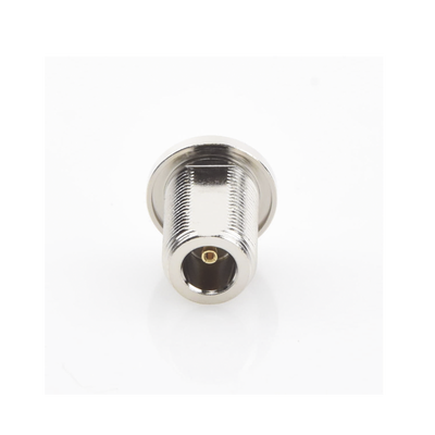 Conector N Hembra de Montaje Trasero/Panel (Chasis) de Anillo Plegable para ensamblar (0.130") en cables tipo RG-316/U, 84316.