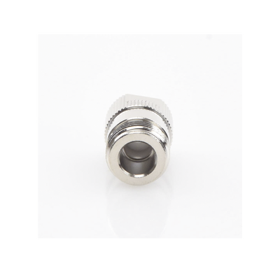 Conector N Hembra de Anillo Plegable para cable RG-316, Niquel/ Oro/ Teflón. Conector N Hembra de Anillo Plegable para cable RG-316, Niquel/ Oro/ Teflón.