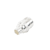 Conector N Hembra de Anillo Plegable para Cables 9913, 8214, LMR-400, RG8/U-SYS, RFLASH-1113, Plata/ Oro/ Teflón.