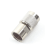 Conector TNC Macho de Rosca para Cables RG-8/X, LMR-240, Níquel/ Oro/ Teflón.