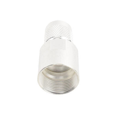Conector TNC Macho de Rosca en 50 Ohm para cable LMR-400, 9913, 8214, CNT-400, RG8/U-SYS, RFLASH-1113, Plata/ Oro/ Teflón. Conector TNC Macho de Rosca en 50 Ohm para cable LMR-400, 9913, 8214, CNT-400, RG8/U-SYS, RFLASH-1113, Plata/ Oro/ Teflón.