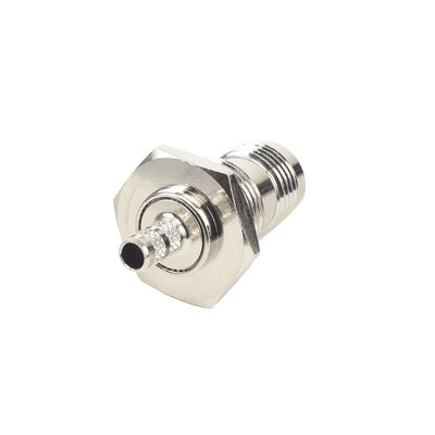 Conector TNC Hembra Hermético, montaje Trasero, D plano. Conector TNC Hembra Hermético, montaje Trasero, D plano.