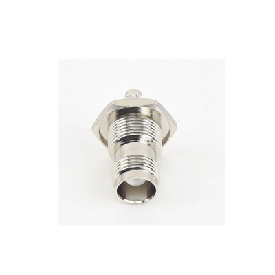 Conector TNC Hembra Hermético, montaje Trasero, D plano. Conector TNC Hembra Hermético, montaje Trasero, D plano.