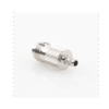 Conector TNC Hembra de Anillo Plegable para Cables RG-58/U, RG-142/U, Niquel /Oro /Delrin.