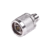 Adaptador en Línea de Conector TNC Hembra a N Macho, Níquel/ Oro/ Teflón.