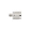 Adaptador en Línea, de Conector Mini UHF Hembra a N Macho, Níquel/ Oro/ Teflón.
