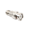 Adaptador en Línea de Conector Mini-UHF Hembra a BNC Macho, Níquel/ Oro/ Teflón. Adaptador en Línea de Conector Mini-UHF Hembra a BNC Macho, Níquel/ Oro/ Teflón.