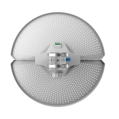 Radio Integrado 23 dBi Puerto 10/100, Modo AP/CPE en PtP o CPE en Multipunto, Hasta 867 Mbps, Botón de Auto-Emparejamiento para distribuciones de Enlaces Inalámbricos WISP y CCTV, Administración en la Nube.
