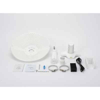 Radio Integrado 23 dBi Puerto 10/100, Modo AP/CPE en PtP o CPE en Multipunto, Hasta 867 Mbps, Botón de Auto-Emparejamiento para distribuciones de Enlaces Inalámbricos WISP y CCTV, Administración en la Nube.