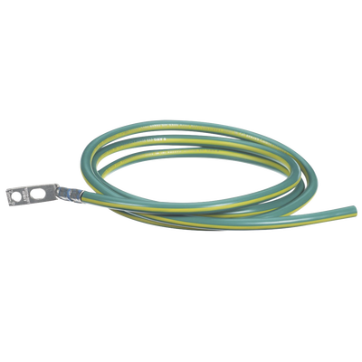 Kit de Jumper para Conexión de Gabinete o Rack de Telecomunicaciones a Barra de Tierra Física, 6 AWG, 1.52 m de Largo