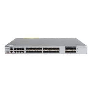 Switch Core Administrable Capa 3 con 8 puertos Gigabit, 24 SFP y 8 SFP+ Combo para fibra 10Gb, gestión gratuita desde la nube.