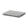 Switch Core Administrable Capa 3 con 48 puertos Gigabit + 4 SFP+ para fibra 10Gb, gestión gratuita desde la nube.