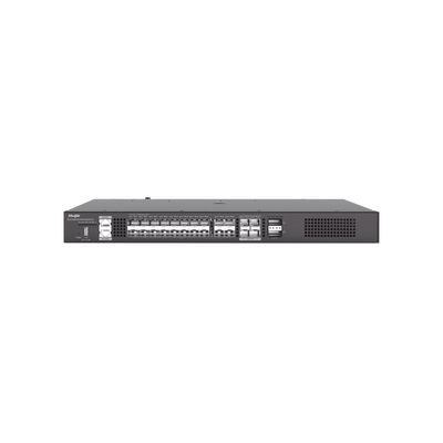 Switch Core Distribuidor para Fibra con 20 Puertos SFP+ (10G), 4 Puertos SFP28 (25G) y 2 Puertos QSFP+ (40G)