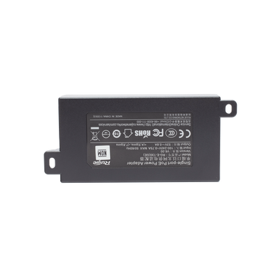 Inyector PoE estándar 802.3at Gigabit (53 V - 0.6 A - 30w) Inyector PoE estándar 802.3at Gigabit (53 V - 0.6 A - 30w)