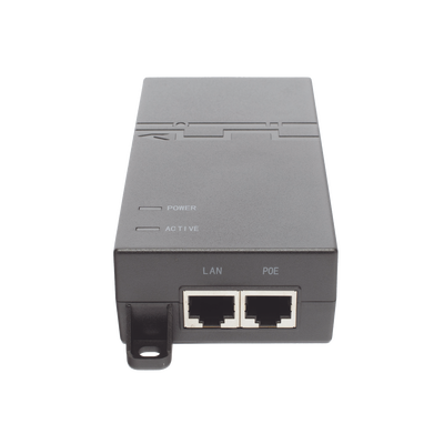 Inyector PoE estándar 802.3at Gigabit (53 V - 0.6 A - 30w) Inyector PoE estándar 802.3at Gigabit (53 V - 0.6 A - 30w)