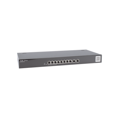 Router Balanceador Cloud, 10 puertos gigabit, soporta 4x WAN configurables, hasta 200 clientes con desempeño de 1Gbps asimétricos