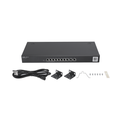 Router Balanceador con Función SD-WAN, 6 puertos LAN y 3 puertos LAN/WAN gigabit y 1 Puerto WAN gigabit, hasta 350 clientes con desempeño de hasta 1.5 Gbps