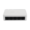 Switch no PoE no administrado, con 5 puertos 10/100 Mbps