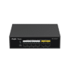Switch de 6 Puertos 10/100 Mbps, PoE+ hasta 54 Watts, No Administrable