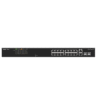 Switch PoE+ 120 Watts, No Administrable Ideal para CCTV, 16 Puertos 10/100, 2 Uplinks Gigabit y 2 SFP, Carcasa Metálica