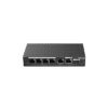 Switch Administrable con 4 puertos Gigabit PoE, 2 Uplink Gigabit y 1 Uplink Gigabit para Fibra SFP en combo, gestión gratuita desde la nube Switch Administrable con 4 puertos Gigabit PoE, 2 Uplink Gigabit y 1 Uplink Gigabit para Fibra SFP en combo, gestión gratuita desde la nube