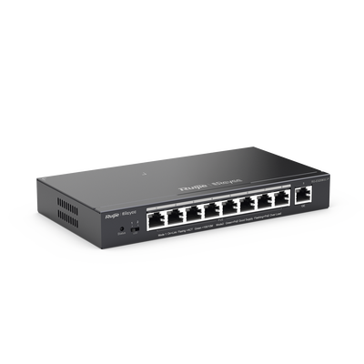 Switch Administrable 8 Puertos PoE+ 802.3af/at Gigabit, gestión gratuita desde la nube, 120w Switch Administrable 8 Puertos PoE+ 802.3af/at Gigabit, gestión gratuita desde la nube, 120w