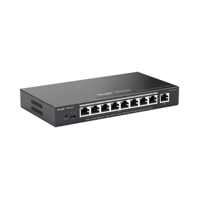 Switch Administrable 8 Puertos PoE+ 802.3af/at Gigabit, gestión gratuita desde la nube, 120w Switch Administrable 8 Puertos PoE+ 802.3af/at Gigabit, gestión gratuita desde la nube, 120w