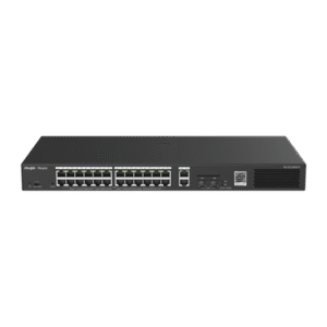 Switch Smart PoE con 24 puertos Gigabit PoE 802.3af/at + 2 SFP para fibra 1Gb, gestión gratuita desde la nube, 370w Switch Smart PoE con 24 puertos Gigabit PoE 802.3af/at + 2 SFP para fibra 1Gb, gestión gratuita desde la nube, 370w