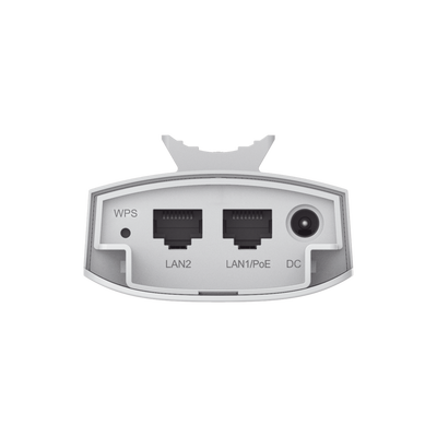 Kit Enlace Inalámbrico de 500 m Preconfigurado + Ajuste Automático de Potencia / Hasta 300 Mbps / Doble Puerto LAN