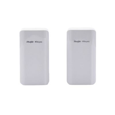 Kit completo Punto a Punto Pre-Configurado hasta 1 Km listos para enlazar, administrable en la Nube, Banda 5Ghz AC WAVE2 MU-MIMO 2X2, Puertos 10/100.