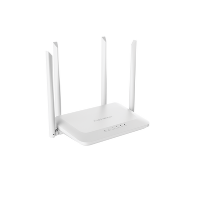 Home Router Inalámbrico Wi-Fi5 Doble Banda, 1 Puerto Wan 10/100 y 3 Puertos Lan 10/100 Hasta 1,200 Mbps