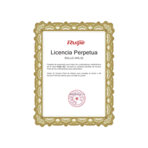 Paquete de expansión para controladores inalámbricos serie Ruijie WS hasta 32 APs interior en techo o 64 APs interior montaje en pared.